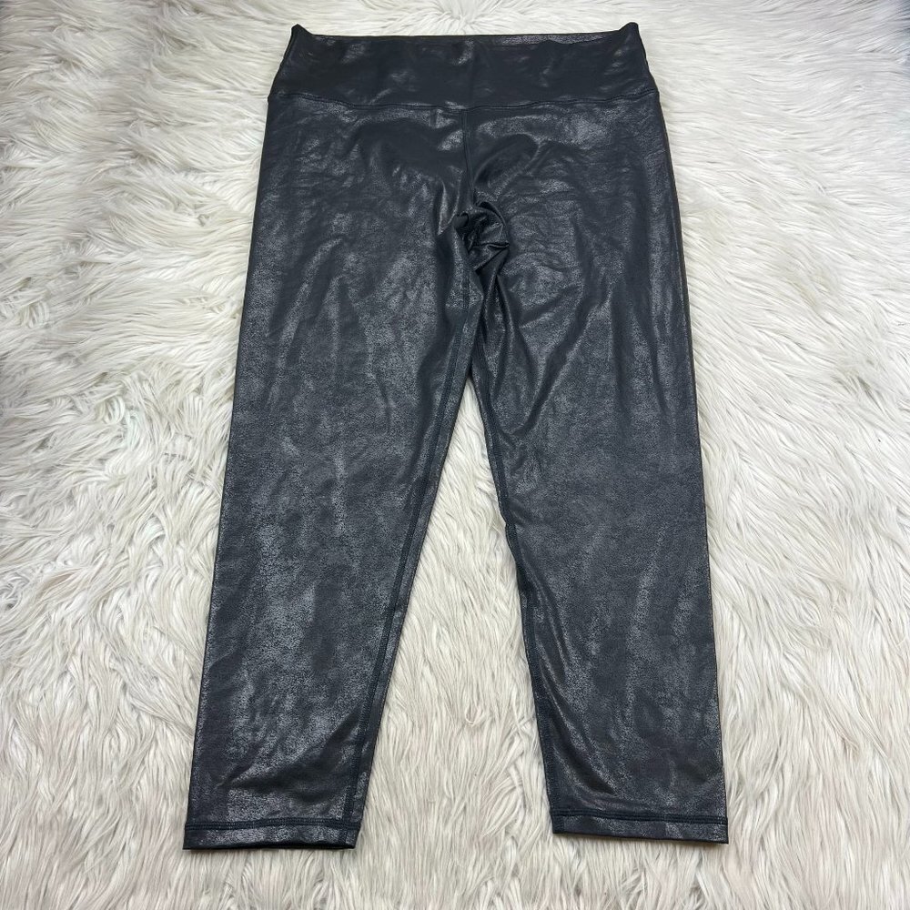 Aerie Offline Coated Wet-Look High Rise Leggings‎